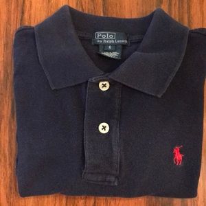 Polo by Ralph Lauren Cotton Mesh Long Sleeve Polo
